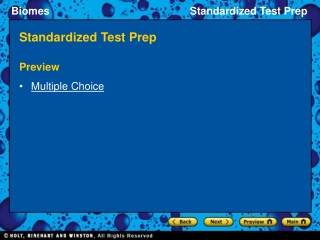 Standardized Test Prep