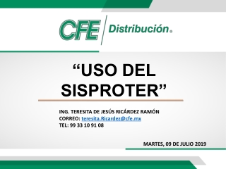 “USO DEL  SISPROTER”