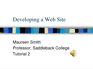 Developing a Web Site