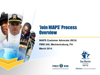 ‘Join NIAPS’ Process Overview