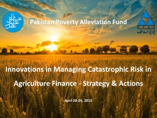 Pakistan Poverty Alleviation Fund