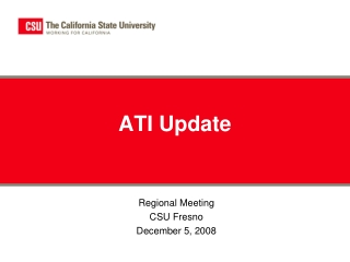 ATI Update