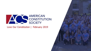 Love Our Constitution |  February 2019