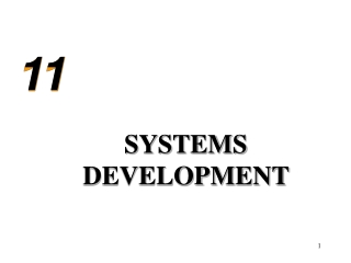 SYSTEMS DEVELOPMENT