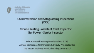 Education and Training Boards Ireland (ETBI)