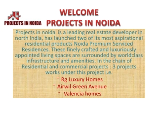 projects in noida