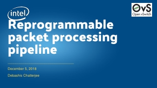 Reprogrammable packet processing pipeline