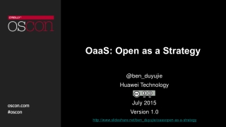 OaaS: Open as a Strategy