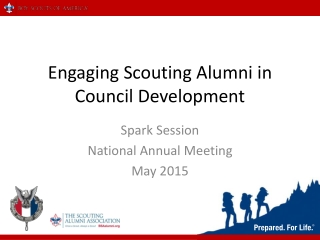 Engaging Scouting Alumni in Council Development