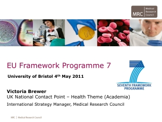 University of Bristol 4 th  May 2011