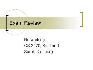 Exam Review