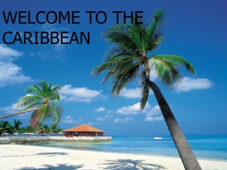 WELCOME TO THE CARIBBEAN