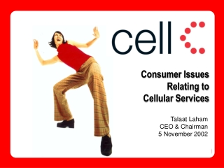 Consumer Issues  Relating to  Cellular Services