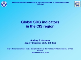 Interstate Statistical Committee of the Commonwealth of Independent States (CIS-Stat)