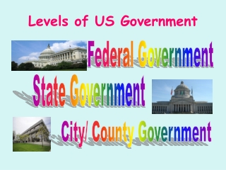 Levels of US Government