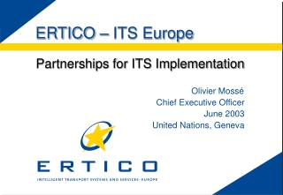 ERTICO – ITS Europe