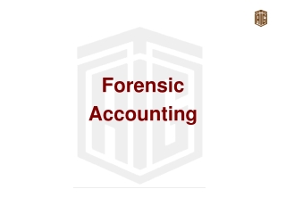 Forensic  Accounting