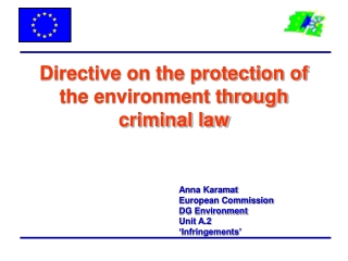 Directive on the protection of the environment through criminal law