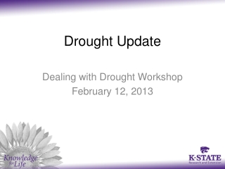 Drought Update