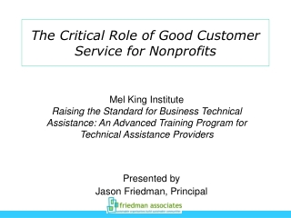 The Critical Role of Good Customer Service for Nonprofits