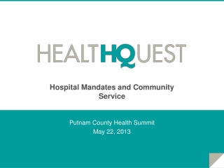 Hospital Mandates and Community Service