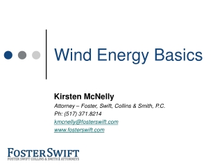 Wind Energy Basics