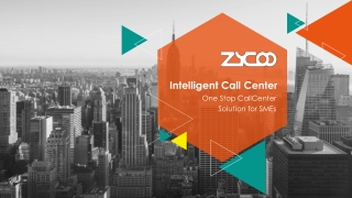 Intelligent Call Center