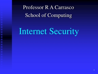 Internet Security