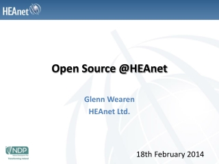 Open Source @HEAnet