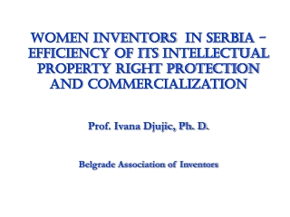 Women Inventors Awarded a Nobel Prize  nobel.se/nobel/nobel-foundation/