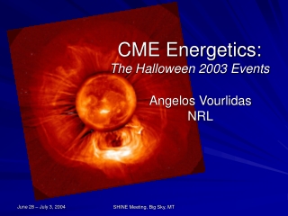 CME Energetics: The Halloween 2003 Events