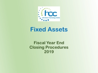 Fixed Assets