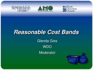 Reasonable Cost Bands