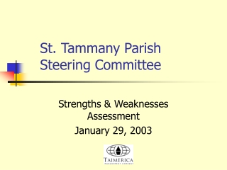 St. Tammany Parish Steering Committee