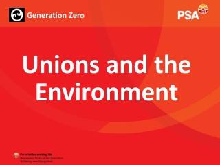 Unions and the Environment