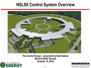 NSLSII Control System Overview
