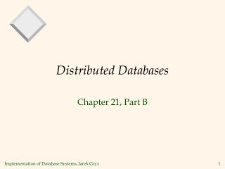 Distributed Databases