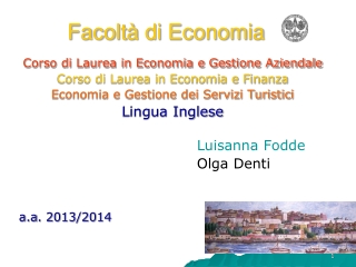 Facoltà di Economia