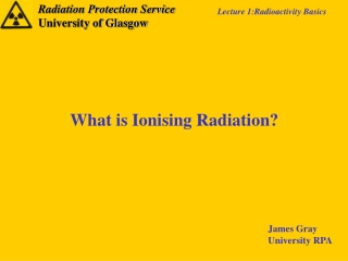 What is Ionising Radiation?