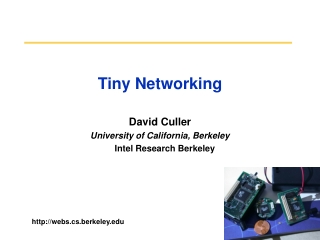 Tiny Networking