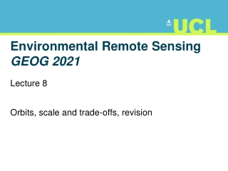 Environmental Remote Sensing  GEOG 2021