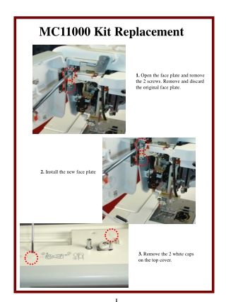 MC11000 Kit Replacement