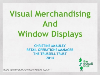 Visual Merchandising And Window Displays