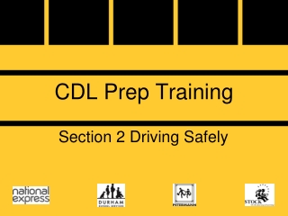 CDL Prep Training