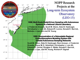 NOPP Research Projects at the  Long-term Ecosystem  Observatory  (LEO-15)