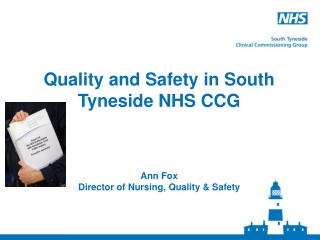 Quality and Safety in South Tyneside NHS CCG