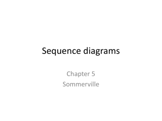 Sequence diagrams