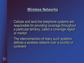 Wireless Networks