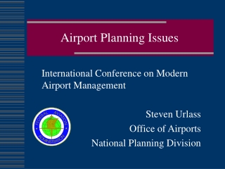 Airport Planning Issues