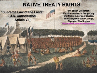 NATIVE TREATY RIGHTS